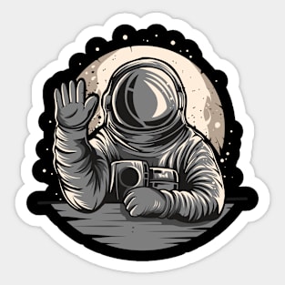 Аstronaut Sticker